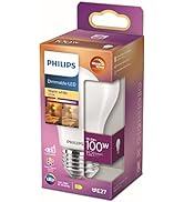 PHILIPS WarmGlow 6 Pack Dimmable [GU10 Spot] LED Light Bulbs, 3.8 W - 50W Equivalent, 2700-2200K....