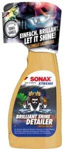 SONAX Xtreme BrilliantShine Detailer Special Edition 2023 (500 ml) Gently and Thoroughly Cleans Lightly Dirty Surfaces | Item No. 0287241