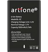 artfone Senior Mobile Phones, SIM-Free & Unlocked Mobile Phones CS182, Basic Big Button Mobile Ph...
