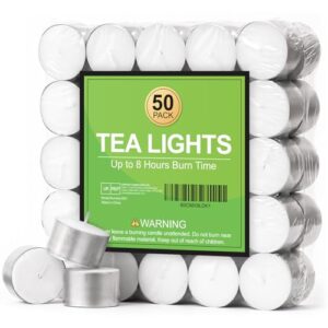8 Hour Tea Lights Candles