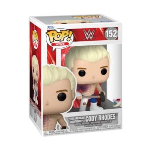 Funko POP! WWE: Cody Rhodes - (HIAC) - Collectable Vinyl Figure - Official Merchandise - Toys for Kids & Adults - Sports Fans - Model Figure for Collectors and Display