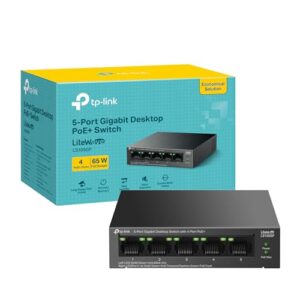 TP-Link 5-Port Gigabit Desktop Switch with 4-Port PoE+