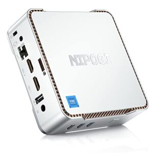 NiPoGi Mini PC Intel Alder Lake-Ν95 12th(up to 3.4GHz)