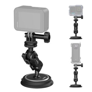 SMALLRIG 2-in-1 Magnetic Suction Cup Mount for Gopro