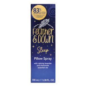Feather & Down Sweet Dream Pillow Spray (100ml) - With Calming Lavender & Chamomile Essential Oils. Encouraging Calm