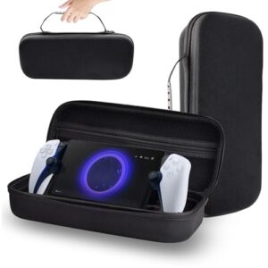 ARCELI Travel Carrying Case for Playstation Portal Remote Player -Hard Shell Case with Storage Mesh Bag & Screen Protector Cover