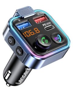 LENCENT Bluetooth 5.3 FM Transmitter