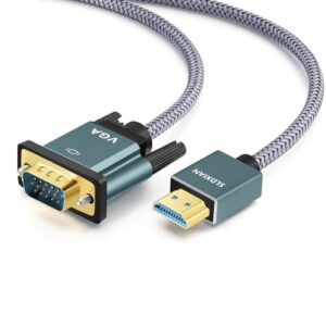 SLDXIAN HDMI to VGA (Male to Male) Cable