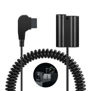 NEEWER D Tap to EN-EL15 Dummy Battery with Cable for V Mount Battery