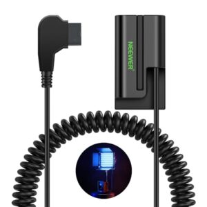 NEEWER D Tap to NP-F550 Dummy Battery with Cable for V Mount Battery