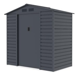 BillyOh Upton Apex Metal Shed 7x4ft Grey