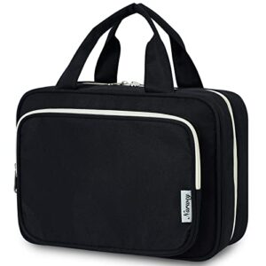 Narwey Hanging Travel Toiletry Bag for Women Wash Bag Cosmetics Makeup Bag Organizer for Travel Size Accessories