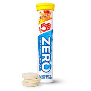 HIGH5 Zero Electrolyte Hydration Tablets Added Vitamin C (Tropical