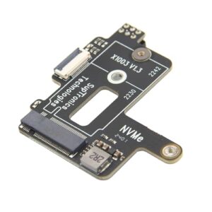 Geekworm X1003 PCIe M.2 NVMe SSD PIP PCIe Peripheral Board Top for Raspberry Pi 5 & Active Coole