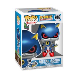 Funko POP! Games: Sonic the Hedgehog - Metal Sonic the Hedgehog - Sonic the Hedgehog - Collectable Vinyl Figure - Gift Idea - Official Merchandise - Toys for Kids & Adults - Video Games Fans