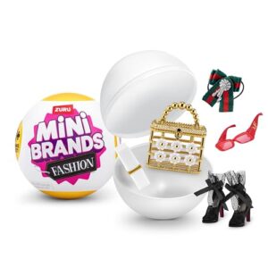 Mini Brands Fashion Single Capsule by ZURU Real Miniature Book Brands Collectible Toy