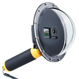 GEPULY 6''Dome Port for DJI OSMO Action 3 4 Action Camera