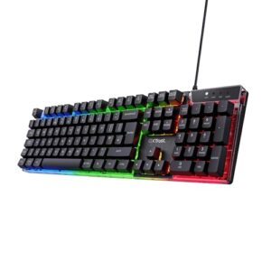 Trust Gaming GXT 835 Azor Gaming Keyboard with QWERTY UK Layout