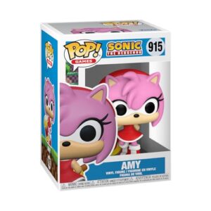 Funko POP! Games: Sonic - Amy Rose - Sonic the Hedgehog - Collectable Vinyl Figure - Gift Idea - Official Merchandise - Toys for Kids & Adults - Video Games Fans - Model Figure for Collectors