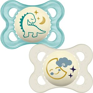 MAM Night Soothers 0+ Months (Pack of 2)