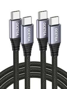 Ocetea USB C to USB C Charger Cable 60W
