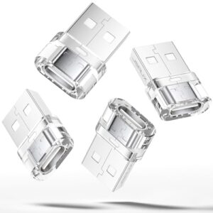 JSAUX USB to USB-C Adapter (4-Pack)