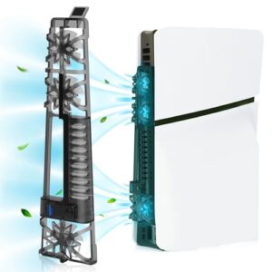 PS5 Slim Cooling Fan with Led Light