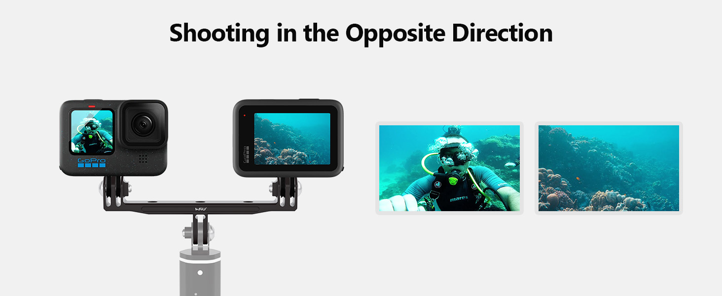 gopro dual mount