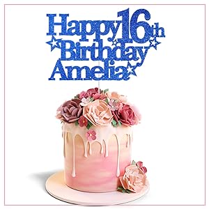 Happy Birthday Cake Topper
