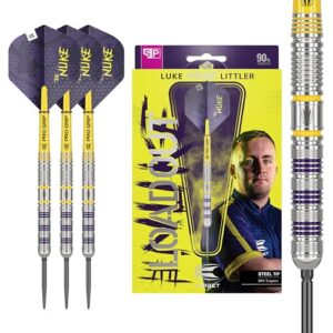 Target Darts Luke Littler Loadout 90% Tungsten Steel Tip Darts Set – Steel Tip Dart
