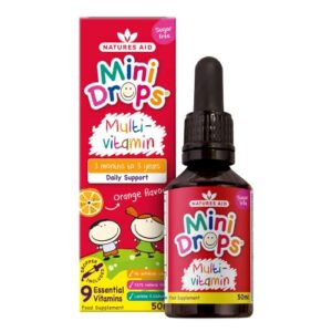 Natures Aid Mini Drops Multi-vitamin for Infants and Children