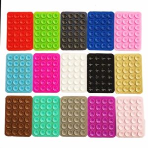 5 silicone suction cup phone seat