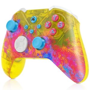 TURPOW Wireless Controller Replacement for Xbox Gamepad With WIFI/Programming/Vibration/3.5mm Audio Jack/Turbo (Upgrade Needed)