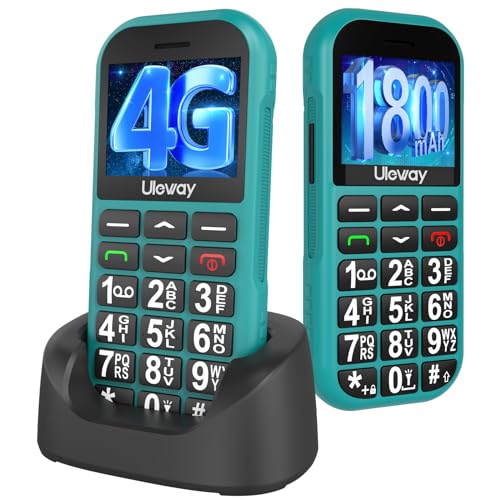 4G Big Button Mobile Phone for Elderly,USB-C - Keystone 4