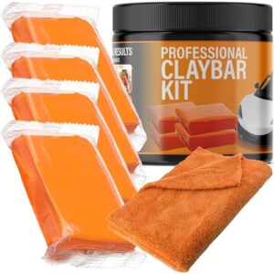 Xtremeauto Clay Bar Kit For Cars - Premium Detailing Claybar Kits With Microfibre Cloth