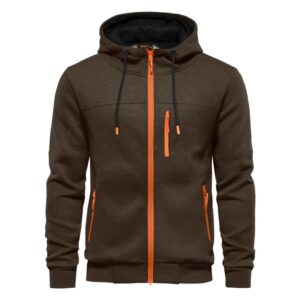 CTU Mens Hoodies Zip Up Long Sleeve Fleece Jacket Hooded Sweatshirt for Men S-3XL