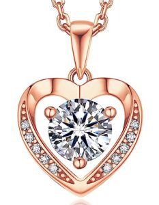 MomentWish Moissanite Necklace Heart