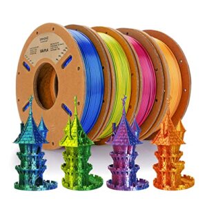 ERYONE Silk Dual Color Filament PLA 3D Printer 1.75mm +/-0.03mm