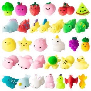 32Pcs Mochi Squishy Toys