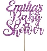 Personalised Glitter Wedding Cake Toppers by KreateSquare - Customisable with Name - Custom Colou...
