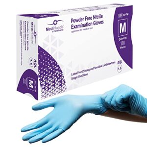 MediHands Nitrile Gloves Medium