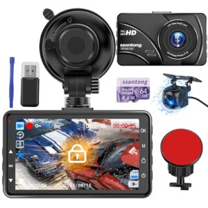 Dash Cam Front and Rear