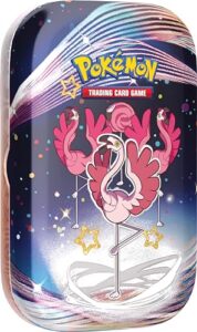 Pokémon TCG: Scarlet & Violet—Paldean Fates Mini Tin – Flamigo (2 Booster Packs