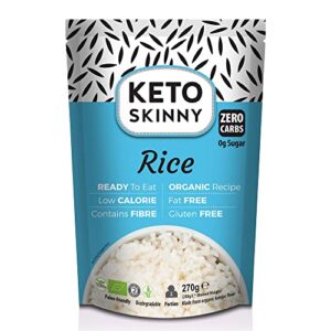 Keto Skinny Vegan Konjac Rice - Made from Organic Konjac Flour