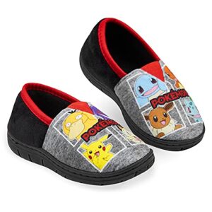 Pokemon Boys Slippers Boot Slippers Pikachu Bulbasaur Soft Kids Shoes Non Slip House Shoes Anime Gifts for Boys