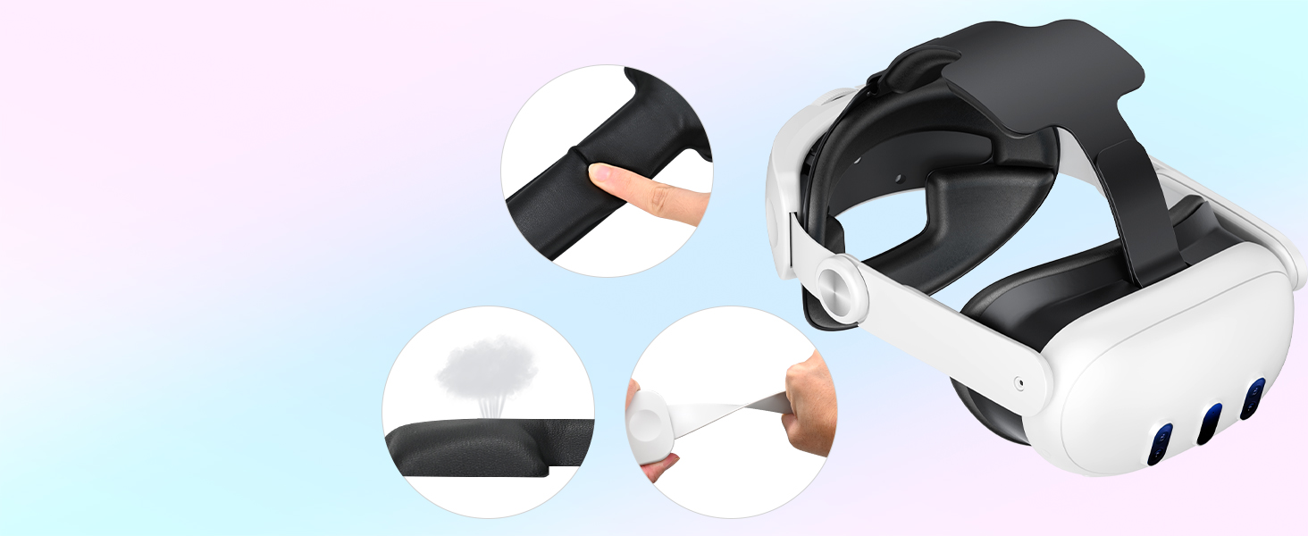 RS1 quest 3 head strap