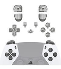 Replacement Full Set Buttons Compatible with ps5 Edge Controller
