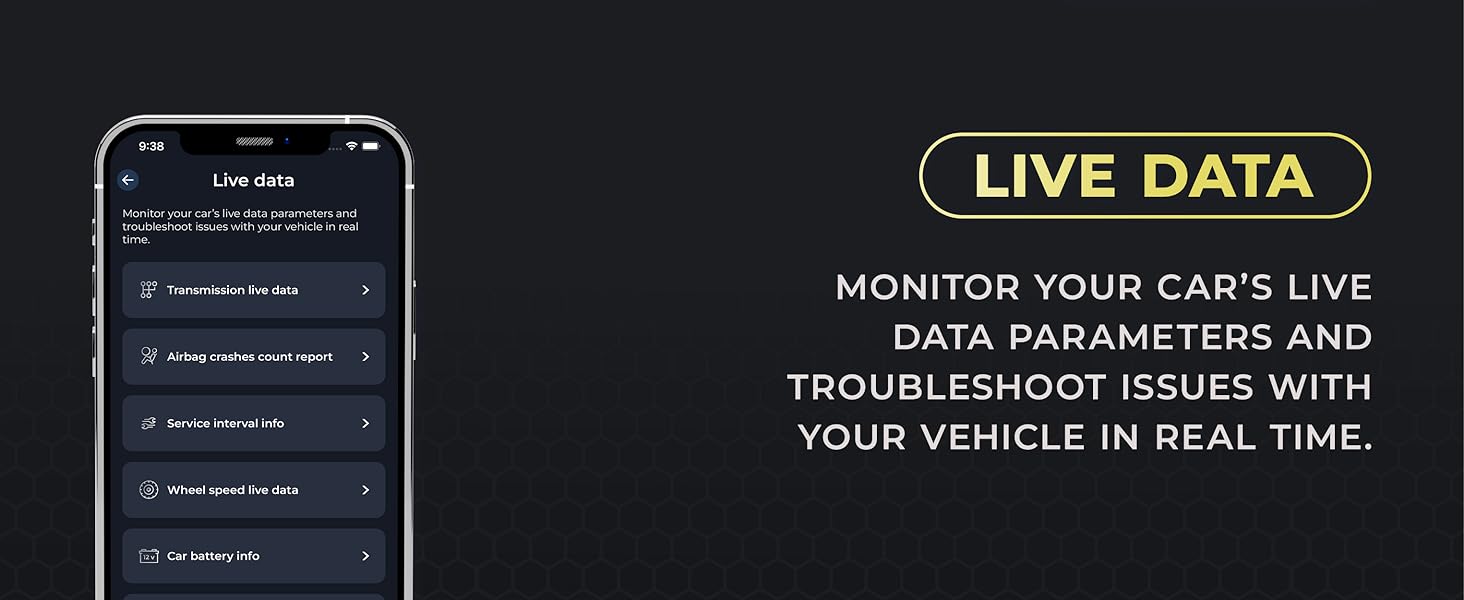 engine data, vehicle mileage information, wheel speed data, dpf info, battery info