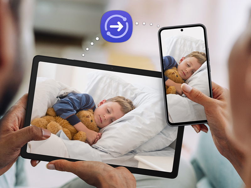 Galaxy Tab A9+ Quick Share