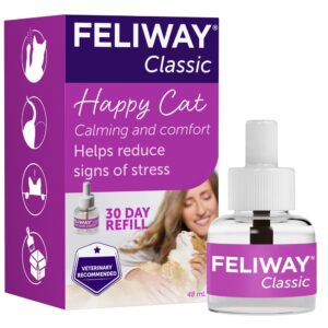 FELIWAY Classic 30 day Refill comforts cats